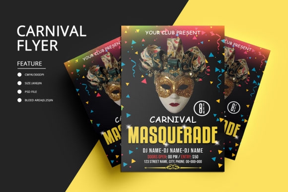 Download Carnival Celebration Party Flyer - Premium Resources