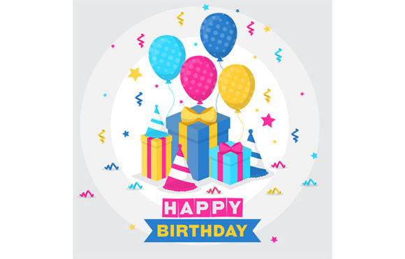 Download Happy Birthday Celebration Party Balloon - Premium Bundle