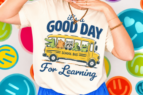 Download It's a Good Day for Learning Bus Animals - Learning Collection
