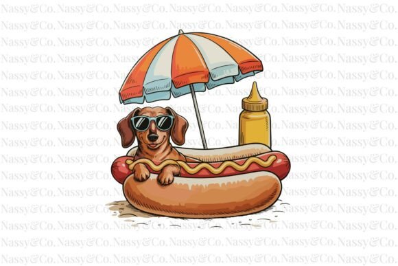 Download Dachshund Wiener Hot Dog 4th of July PNG - Hot dog Collection