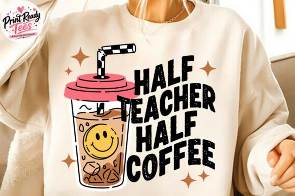 Download Trendy Half Teacher Half Coffee PNG - Coffee png Collection