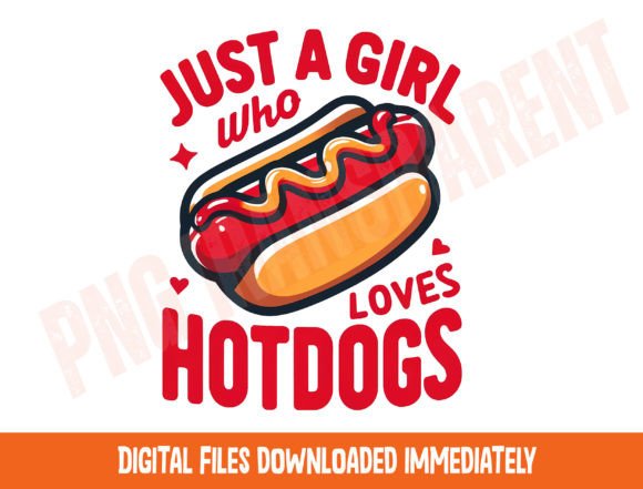 Download Cute Hot Dog Lover, Just a Girl Who Loves - Hot dog Collection