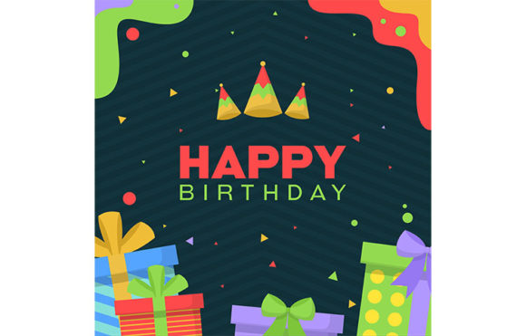 Download Happy Birthday Celebration Party Gift - Premium Resources