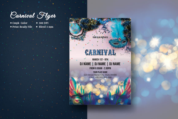 Download Carnival Celebration Party Flyer - Celebration party Collection