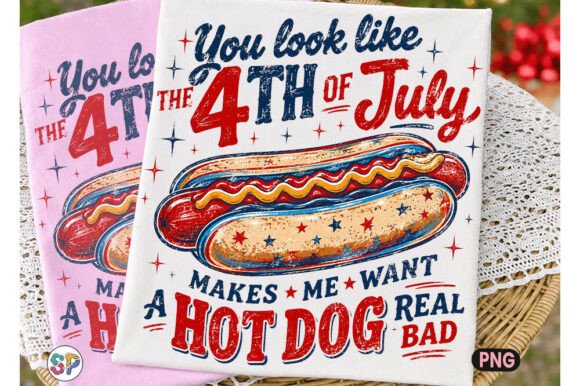 Download Funny Hot Dog 4th of July BBQ Party PNG - Hot dog Collection