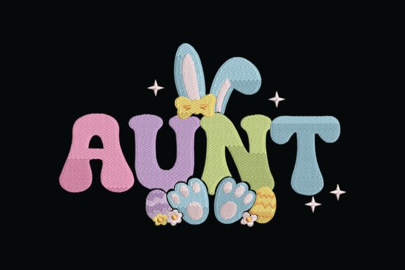 Download Aunt Bunny Ears Easter Name - Ears Collection