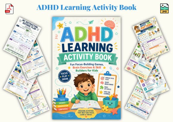 Download ADHD Learning Activity Book - Learning Collection