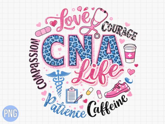 Download CNA Nurse Life Leopard Coffee PNG - Coffee png Collection