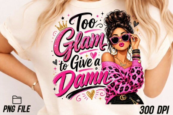 Download Glam Girl Coffee PNG Sublimation - Coffee png Collection