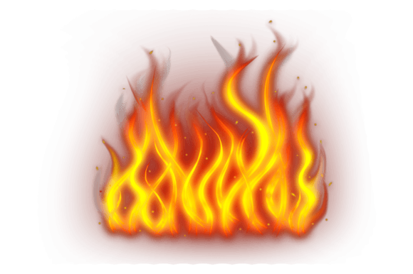 Download Realistic Burning Fire Flames PSD - Flames Collection
