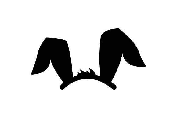 Download Easter Bunny Ears Silhouette - Ears Collection